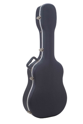 Preto duro da caixa da guitarra clássica do ABS de Guider para guitarra de Dreadnought