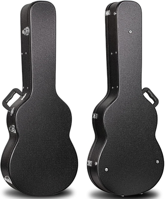 Madeira compensada de madeira da caixa da guitarra acústica de Dreadnought duramente com o punho levando acolchoado