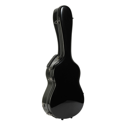 Anti caixas da guitarra da fibra de vidro da pressão para o preto das guitarra acústicas