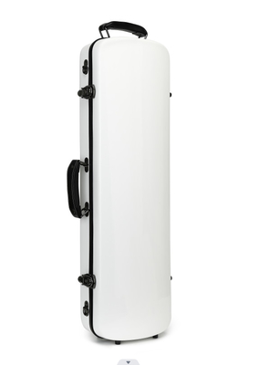 A 4/4 de caixa branca exterior sem redução 2 Chrome triplo do violino da fibra de vidro chapeou travas