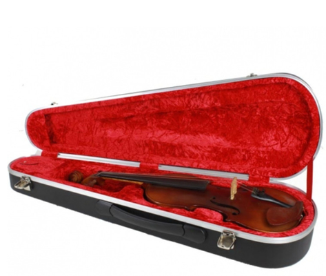Preto duro duramente Shell Violin Case da caixa do violino da caixa do violino do ABS