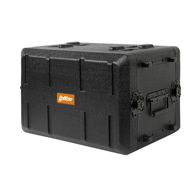 PE 10&quot; caixa rasa da cremalheira caso/6u da cremalheira do Shockmount da profundidade 6U