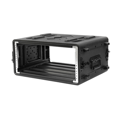 PE 15&quot; preto 480X390X178MM da caixa da cremalheira do voo espacial da profundidade 4U
