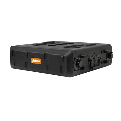 PE 15&quot; caixa da cremalheira do voo da montagem em rack da profundidade 2U para o receptor/processador do microfone