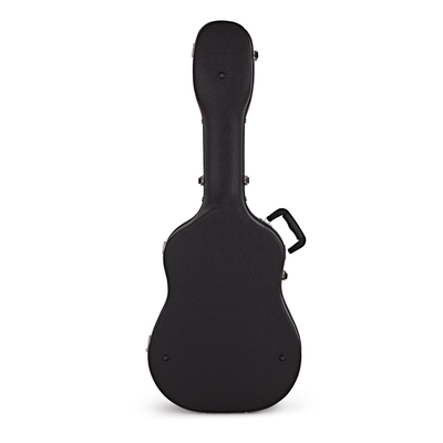 ABS duro sem redução preto da caixa da guitarra acústica com alças acolchoadas