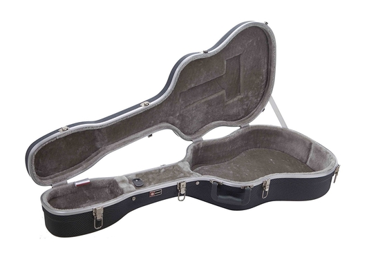 Preto duro da caixa da guitarra clássica do ABS de Guider para guitarra de Dreadnought