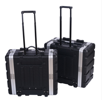 Quadro fácil da caixa ABS+Aluminum da montagem em rack do rolamento de Carry Audio 4U 3U