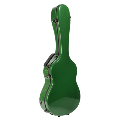 Shell Guitar Case dura clássica verde pressão da fibra de vidro de 39 polegadas anti