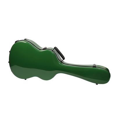 Shell Guitar Case dura clássica verde pressão da fibra de vidro de 39 polegadas anti