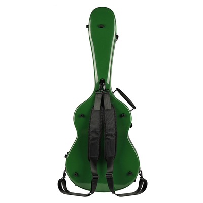 Shell Guitar Case dura clássica verde pressão da fibra de vidro de 39 polegadas anti