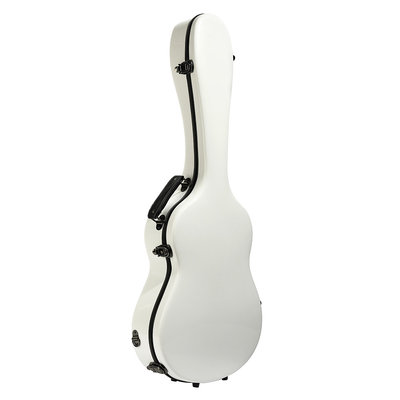 Branco clássico da caixa da guitarra da linha aérea da fibra de vidro