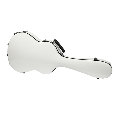 Branco clássico da caixa da guitarra da linha aérea da fibra de vidro