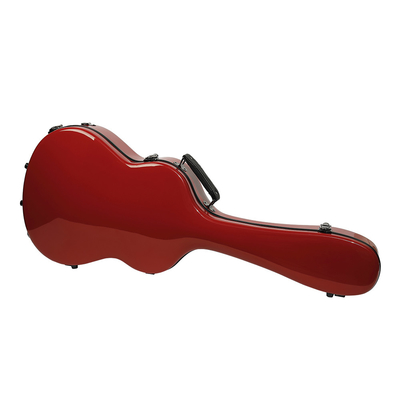 Caixa clássica da guitarra da fibra de vidro de 39 polegadas a melhor vermelha