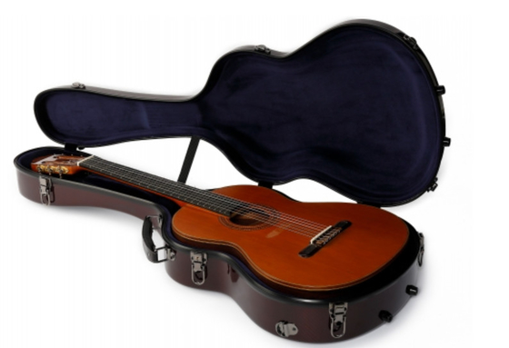 Caixa dura da guitarra acústica do carbono do ar para o punho rígido do curso