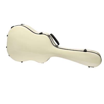Caixa dura da guitarra do vidro de fibra do marfim/Shell Guitar Case Acoustic dura