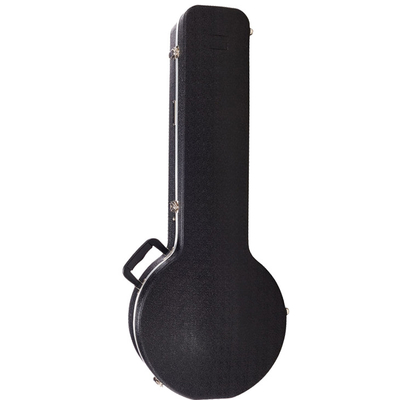 O luxuoso macio reforçado da caixa do banjo de Hardshell do ABS 3 triplicar-se croma travas chapeadas