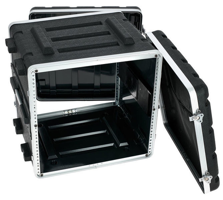 10U ABS Amp 19 Polegadas Amplificador Estojo Porta Dupla