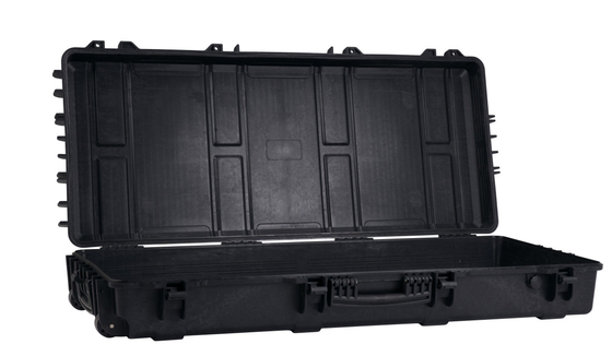 ALCANCE duro preto feito sob encomenda 220 da tampa da parte superior da espuma da onda da caixa da cremalheira da guitarra elétrica do caso
