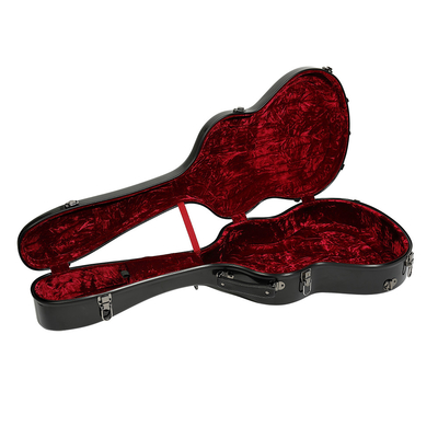 Anti caixas da guitarra da fibra de vidro da pressão para o preto das guitarra acústicas
