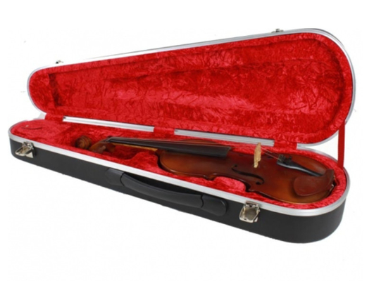 ABS de pouco peso pressão moldada da caixa do violino duramente anti