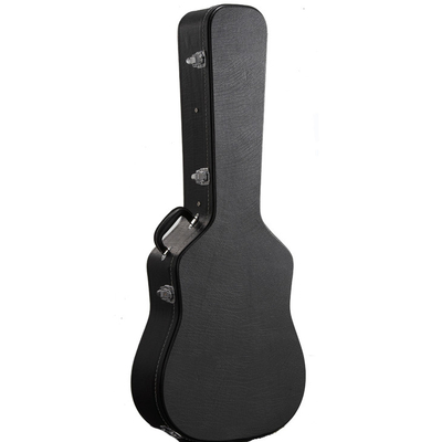 Da caixa dura de madeira da cremalheira da guitarra do OEM caso duro clássico de Hardshell