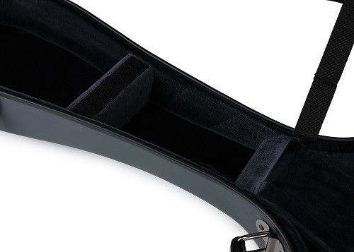 Exemplo de Matte Dark Grey Guitar Rack correias da trouxa de 39 polegadas 2 X
