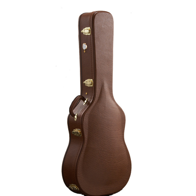 A caixa dura de madeira Hardshell Dreadnought da cremalheira da guitarra deu forma a guitarra acústicas