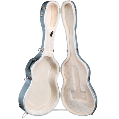 O impulso impermeável T da espuma da caixa da guitarra acústica do ABS duramente deu forma à superfície côncava