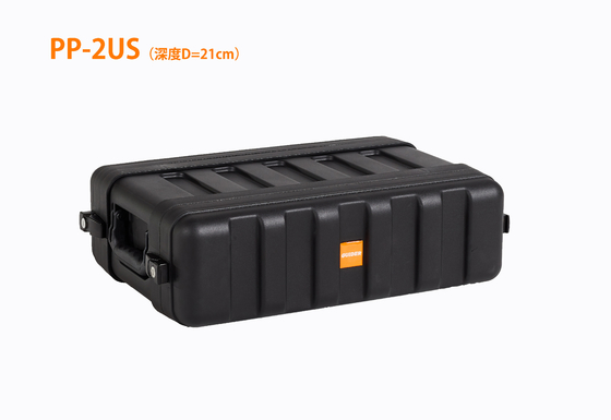 Caixa 2U 482 Dustproof resistentes x 483 x 178mm da cremalheira dos PP 19in