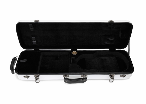Caixa impermeável interior do violino de veludo macio com compartimento acessório