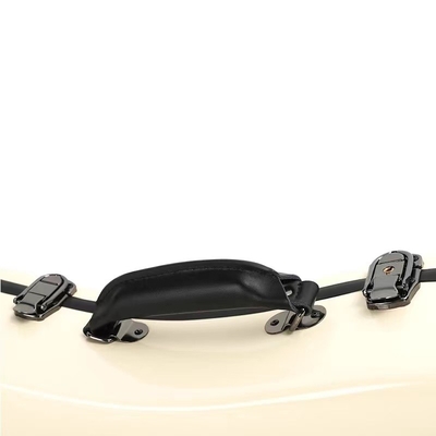 Fibra de vidro Hardshell Banjo Case com Manopla de Couro com Faixa de Ombro
