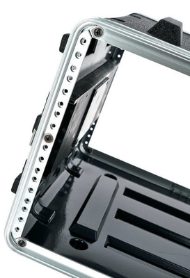 Caixa de rack ABS 6U com portas removíveis para espaços 2U 4U 3U 8U 10U