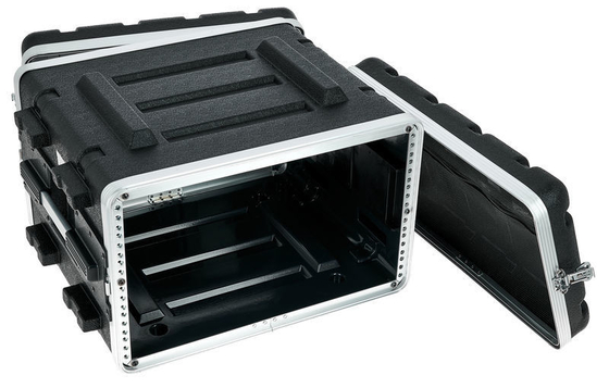 Caixa de rack ABS 6U com portas removíveis para espaços 2U 4U 3U 8U 10U