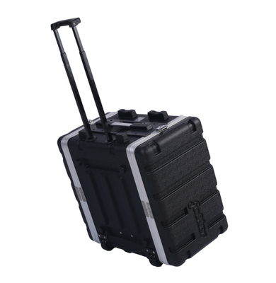 Caixa portátil de rack superficial 5U com tampas removíveis